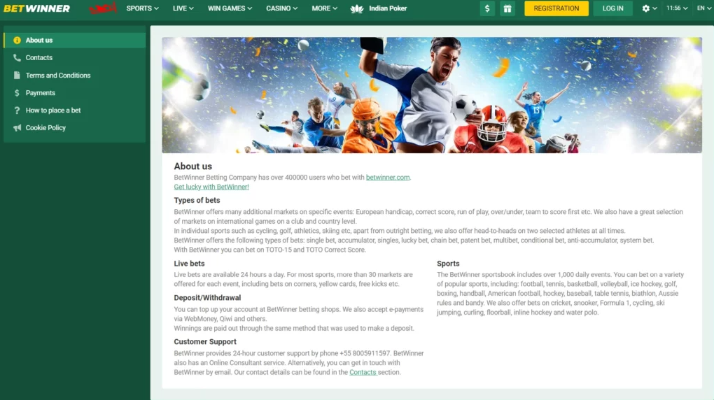 Betwinner Sportsbook The Ultimate Online Sports Betting Experience